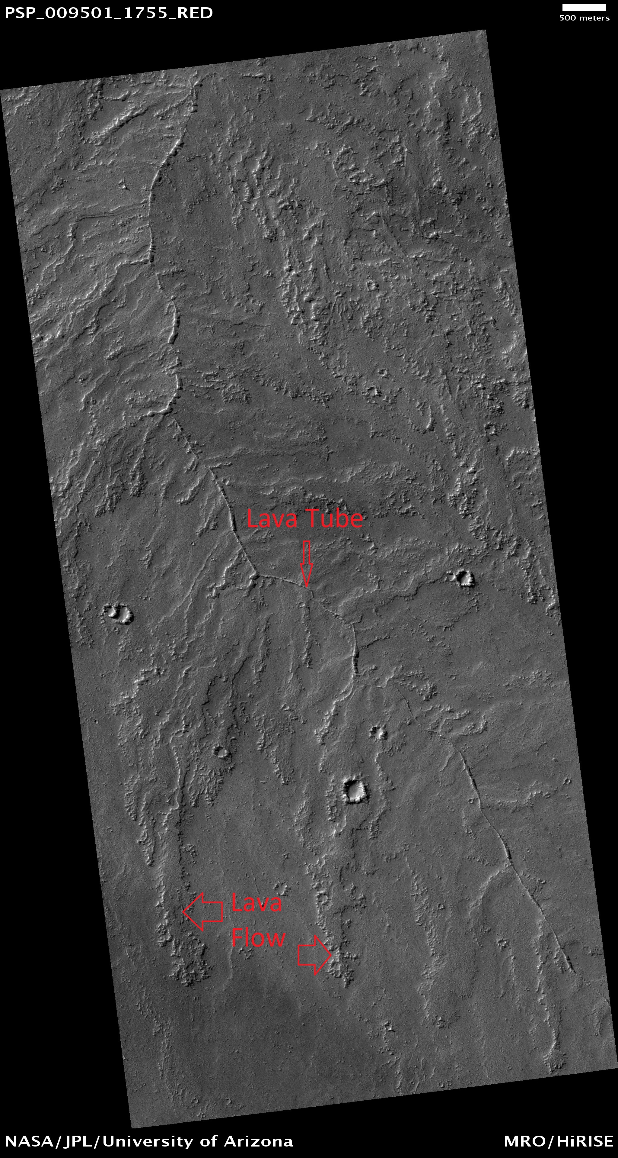 Lava tubes and lava tunnels Future colonists may live in lava tunnels.