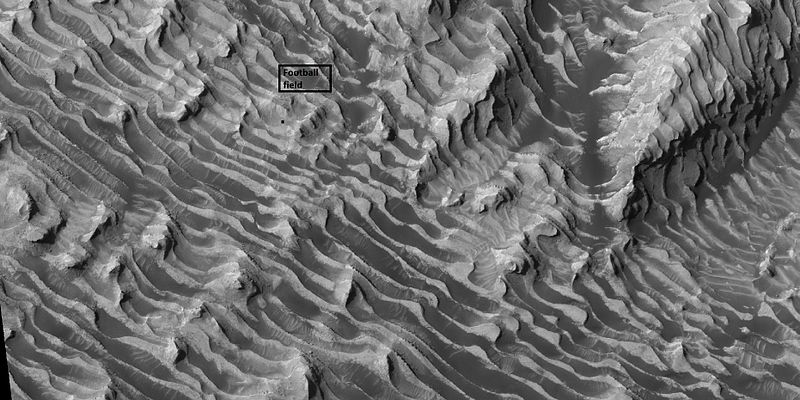 Layers in Dannielson Crater, as seen by HiRISE under HiWish program