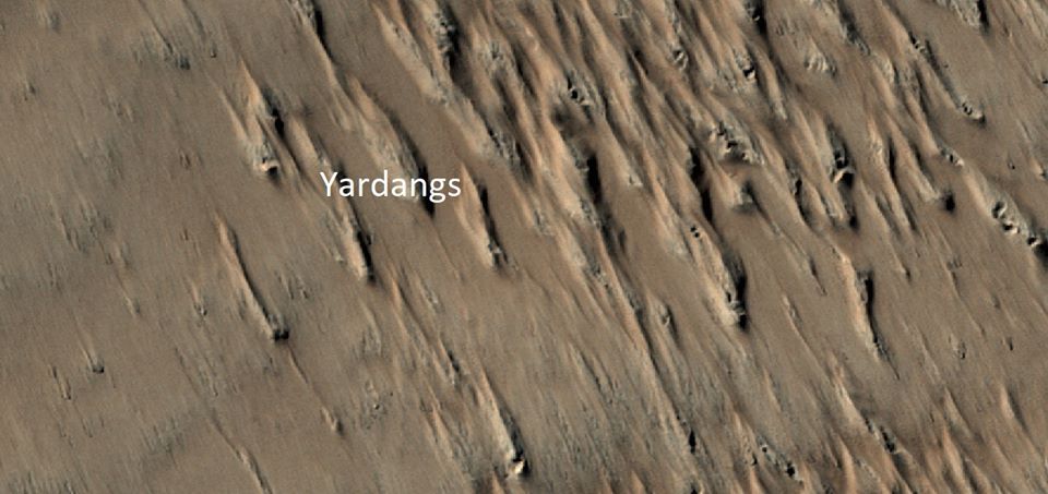 Yardangs