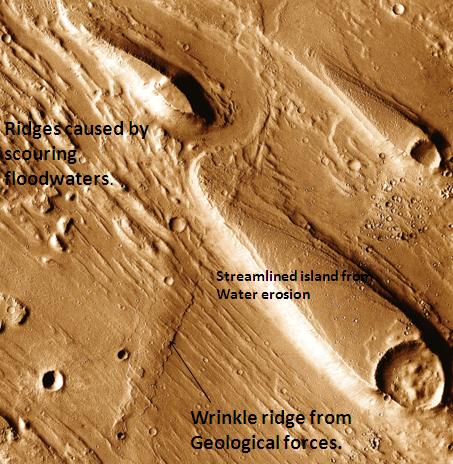1997 Phone Card Mars July 4 10m Martian Landscape Ares Vallis 