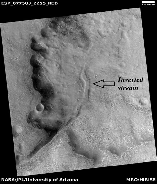 Araneiforms on Mars are spider-like formations that result from sublimation